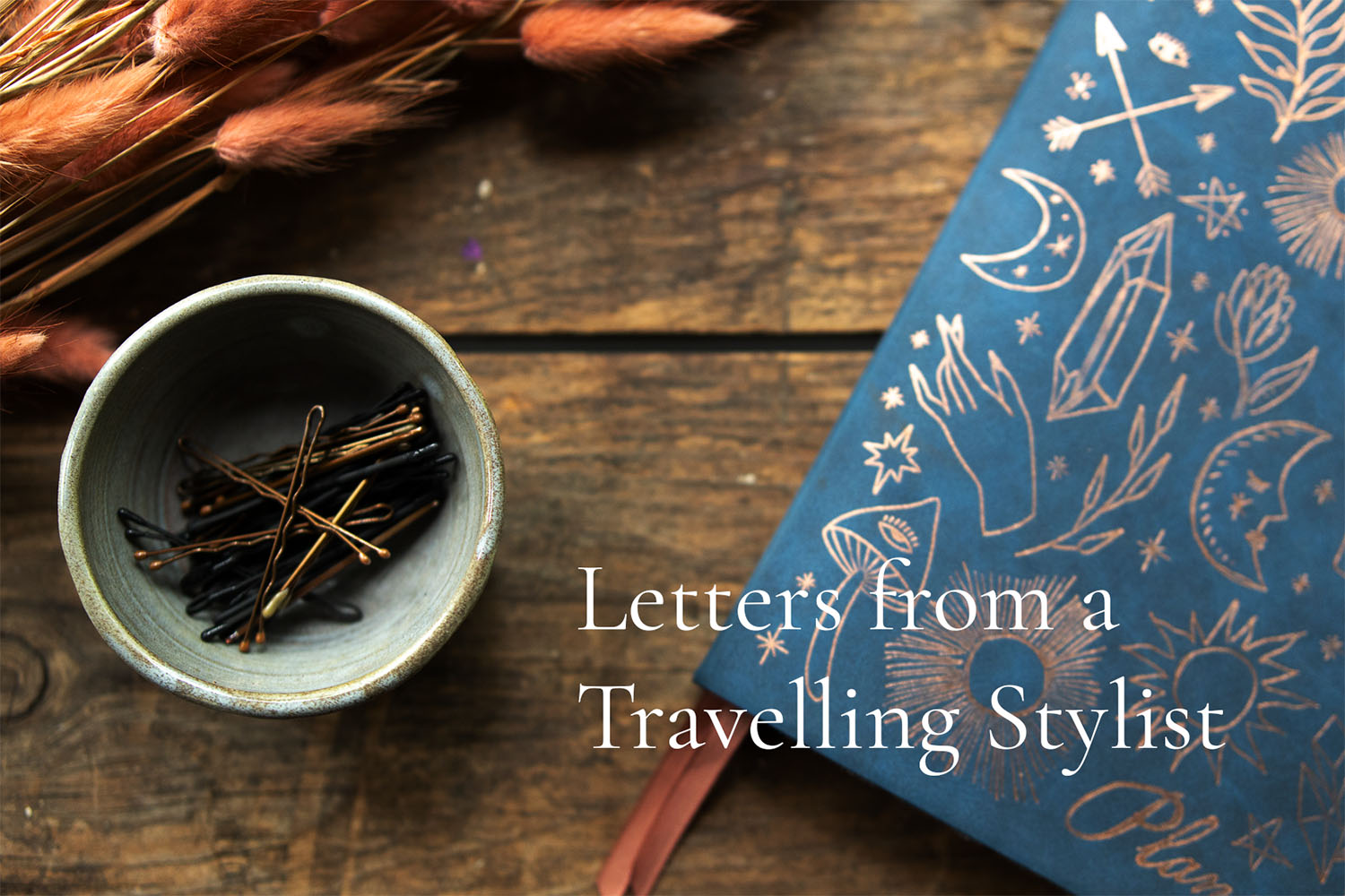 Letters from a Travelling Stylist, kit bag and journal